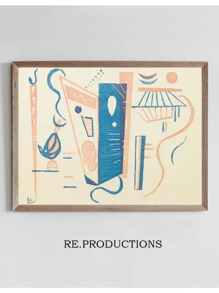 Re.productions Постер Untitled, from XXe Siècle - Wassily Kandinsky
