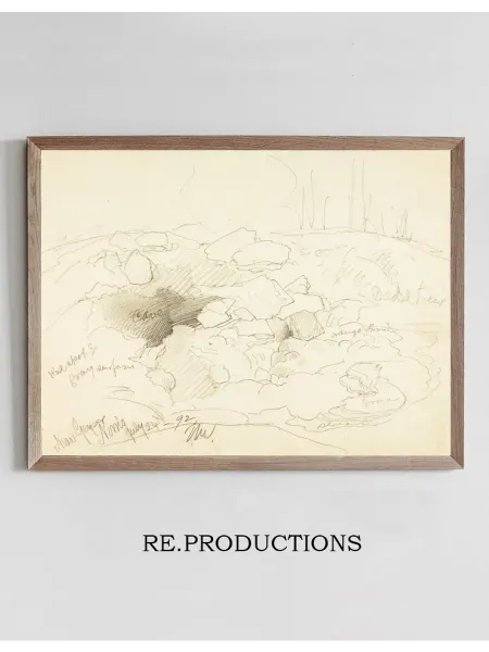 Re.productions Постер New Geyser, Norris - Thomas Moran