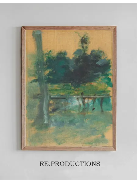 Re.productions Постер Malromé, Sous-bois - Henri de Toulouse-Lautrec
