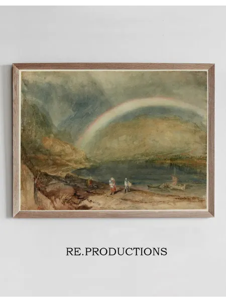 Re.productions Постер The Rainbow - Joseph Mallord William Turner