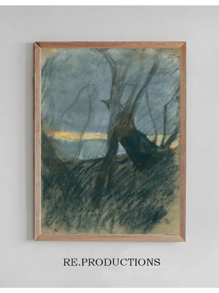 Re.productions Постер Sunset - Ladislav Mednyánszky