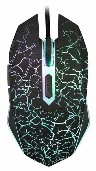 OKLICK Мышь 703GM черный оптич. 3600dpi USB для ноутбука 6but