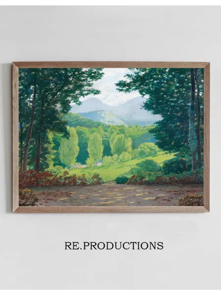 Re.productions Постер El Montseny (Montseny) - Santiago Rusiñol