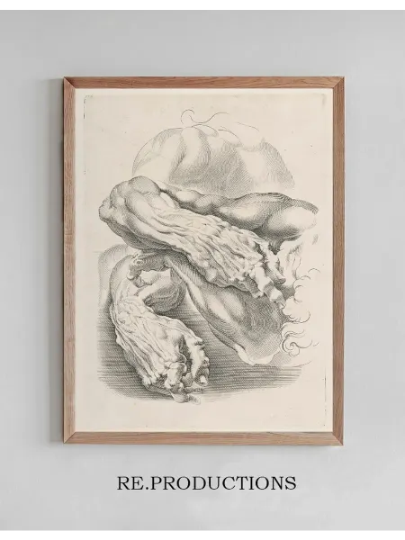 Re.productions Постер Muscles - Peter Paul Rubens