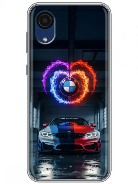 360skin Чехол на Samsung Galaxy A03 Core BMW БМВ (мужской)