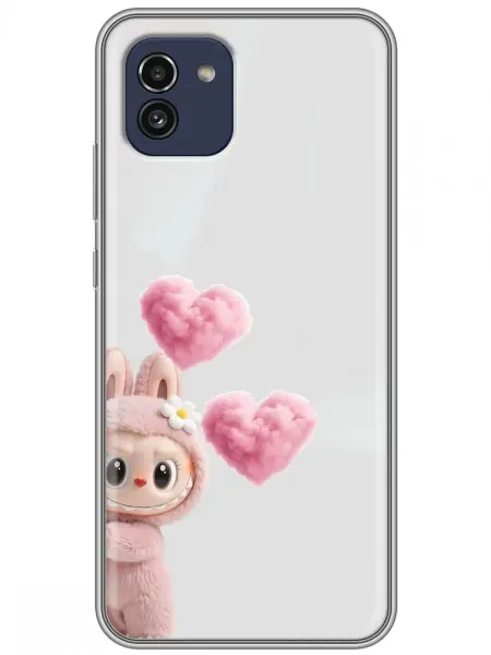 360skin Чехол на Samsung Galaxy A03 Labubu Лабубу (женский)