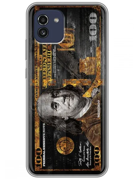 360skin Чехол на Samsung Galaxy A03 Доллар (мужской)