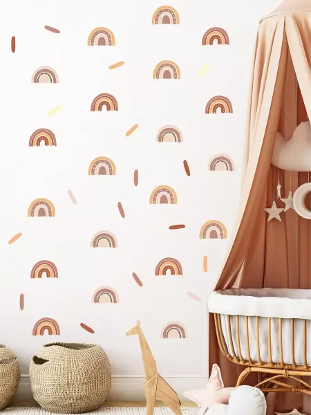 Lisadecor Интерьерные наклейки на стену в детскую Радуга