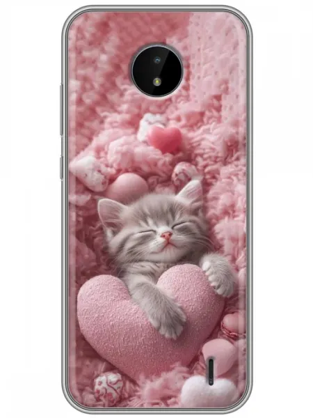 360skin Чехол на Nokia C20 Котенок для девочки