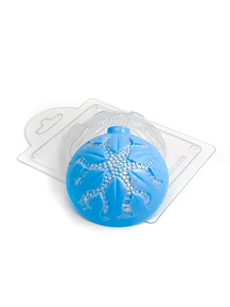 AnyMolds Шар новогодний 2 форма пластиковая