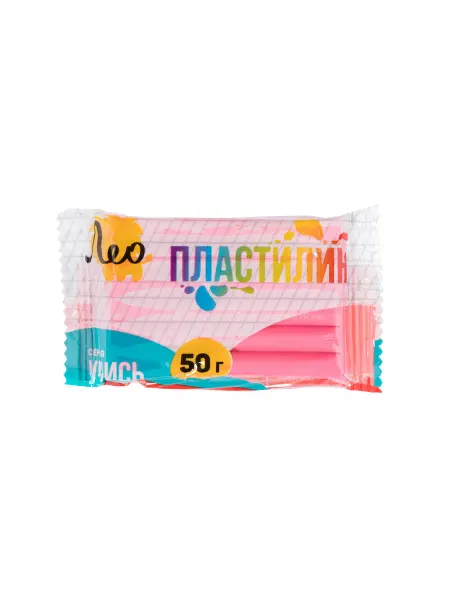 Лео Учись пластилин для школы классический, 10 х 50 гр, LNMC-50