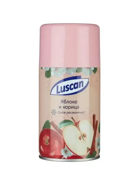 Luscan Баллон сменный для автоосвежителя 250мл Яблоко и корица