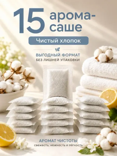 LEONA AROMA DECOR Саше ароматическое парфюм для шкафа и белья