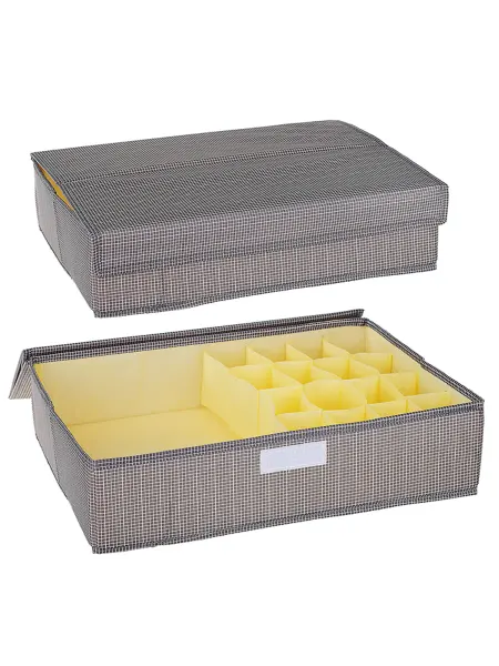 КНР Коробка для хранения 44x28x11 см пластиковаят