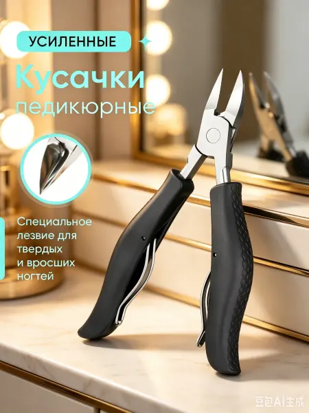 ADDMITS Кусачки педикюрные щипцы для ногтей