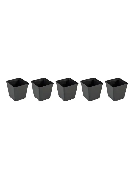 Interplast plastic products Горшок для рассады технологический 1л, 5шт