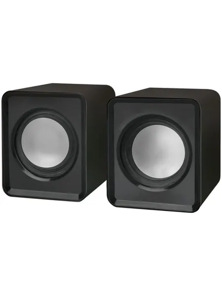 Динамик Mini Cube, проводной, двухдорожечный, стереозвук, 3,5мм