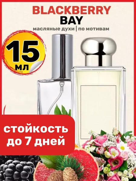 BestParfume Духи масляные Blackberry Bay Еживика и Лавр
