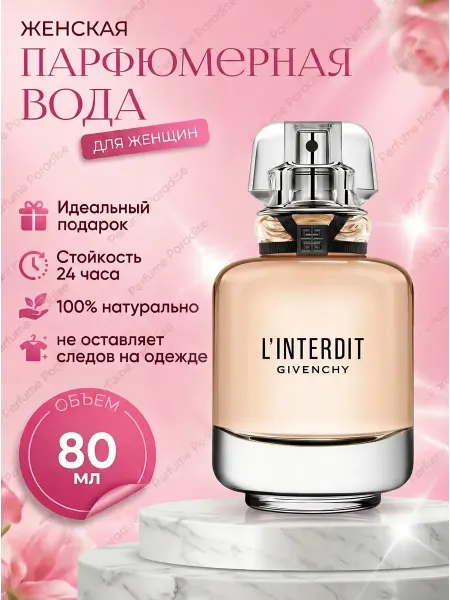 Женские духи в подарок Духи женские Givenchy L'Interdit