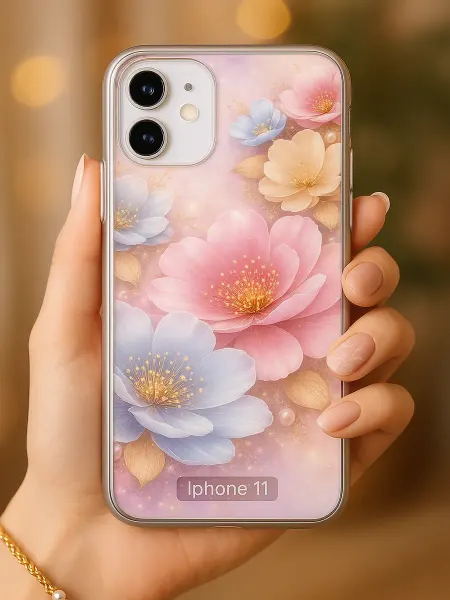 ChesnoCase Чехол на Iphone 11 женский с цветами