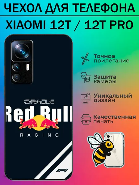 Tattycase Чехол на Xiaomi 12T red bull