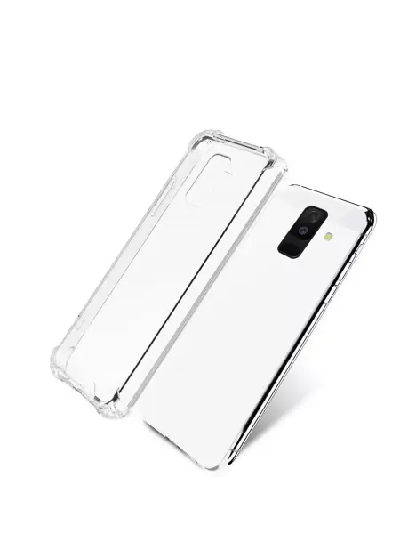 Rayzon market Чехол на Samsung Galaxy A6+ J8 2018 прозрачный силиконовый