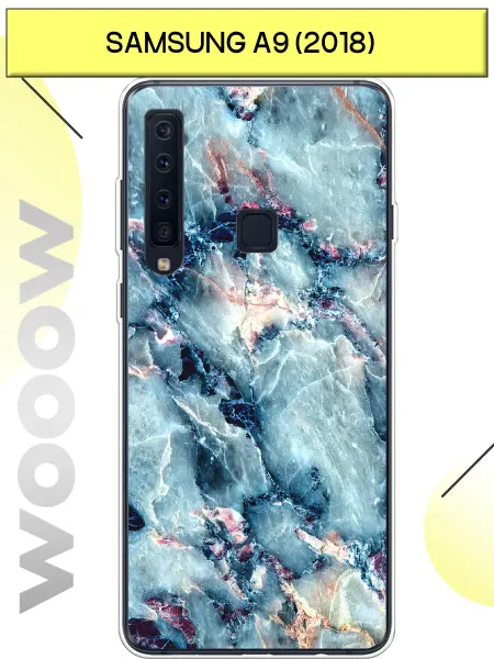 Samsung Чехол на Galaxy A9 2018 мрамор