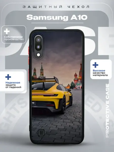 ZLStore Чехол на Samsung A10 с принтом Porsche