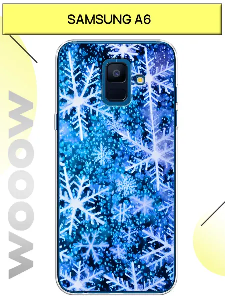Samsung Чехол на Galaxy A6 зимний