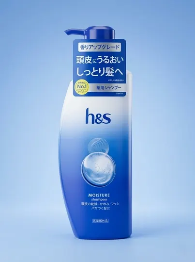 Увлажняющий шампунь, H&S Moisture Shampoo, 370 г