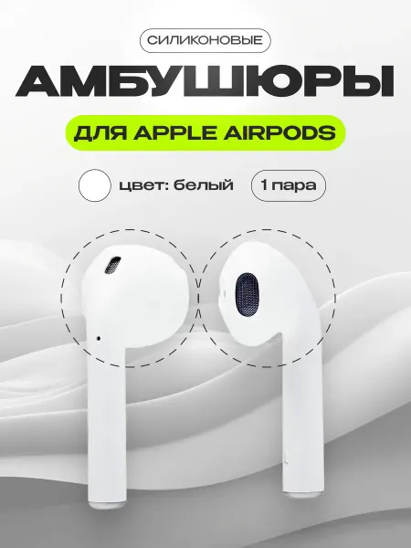 AcsPlace амбушюры для наушников Apple AirPods