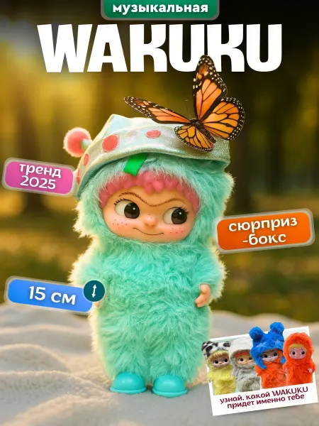 MimiArt WAKUKU Вакуку музыкальная игрушка