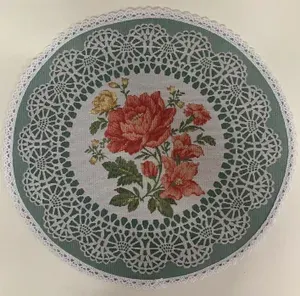 Павлово-Посадский шёлк Салфетка сервировочная Гобелен 37x37см, 1шт.