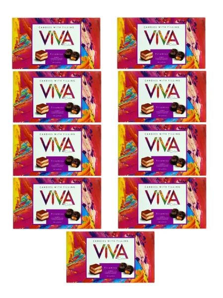 КФ Спартак Набор конфет Viva colour со вкусом тирамису, 140г