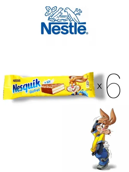 Nestle Батончики Nesquik 18 г 6 шт