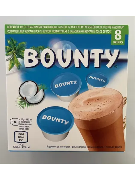 Bounty Горячий шоколад в капсулах Баунти