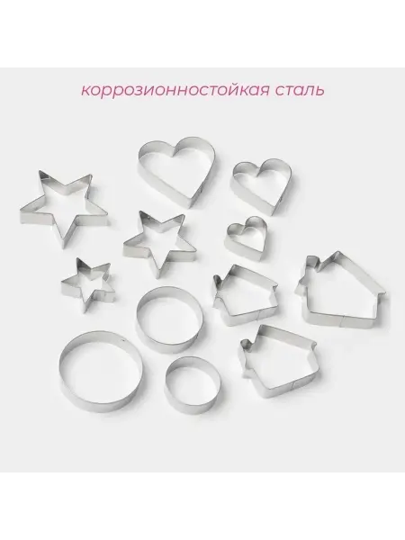 Формы для выпечки разнообразие фигурок и материалов