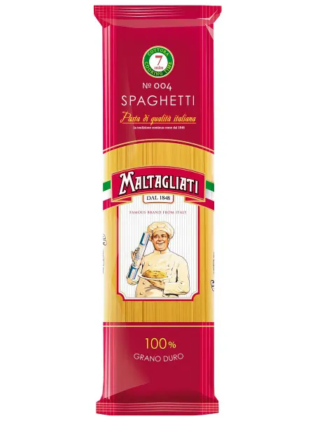 Maltagliati Макаронные изделия 004 спагетти тонкие, 450г