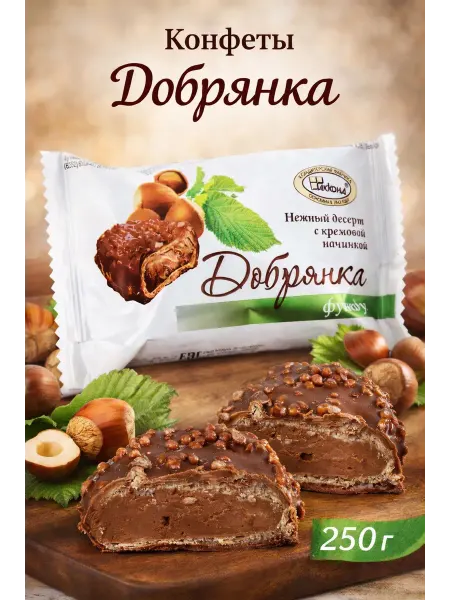АККОНД Конфеты Десерт Добрянка 250 грамм