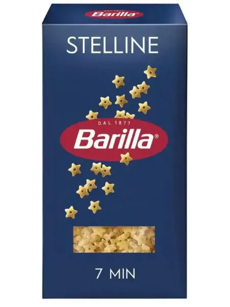 Barilla Макароны Stelline n.27 из твёрдых сортов, 450 г