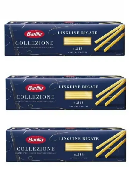 Barilla Макаронные изделия Linguine Rigate 450 г, 3 уп