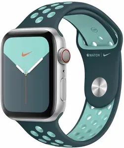 Ремешок Apple Watch Nike Sport Band 38, 40, 41 mm Midnight Turquoise/Aurora Green MXQX2AM/A
