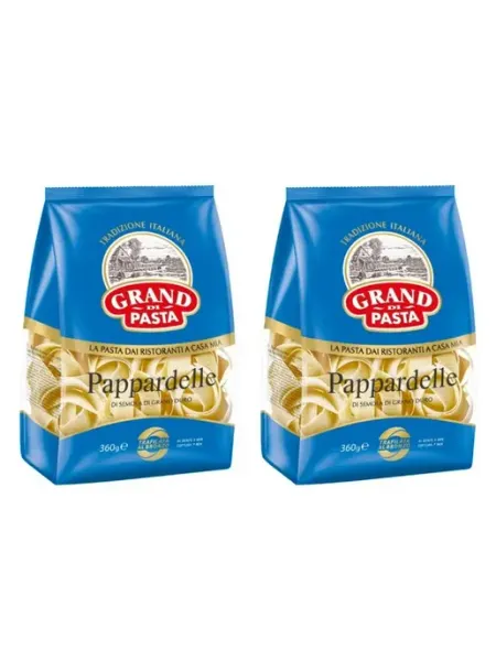 Grand di Pasta Макаронные изделия Pappardelle, 12 шт х 360 г
