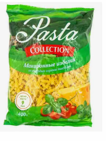 Макаронные изделия Pasta Collection Спирали 400 г