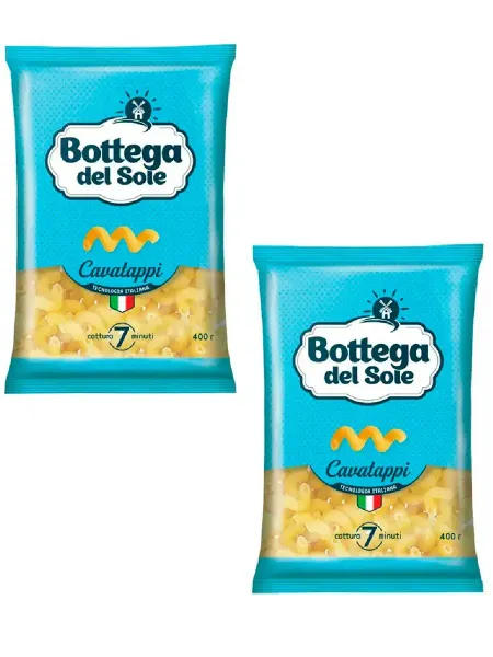 Bottega del sole Макаронные изделия Витки, 400г, 2 шт