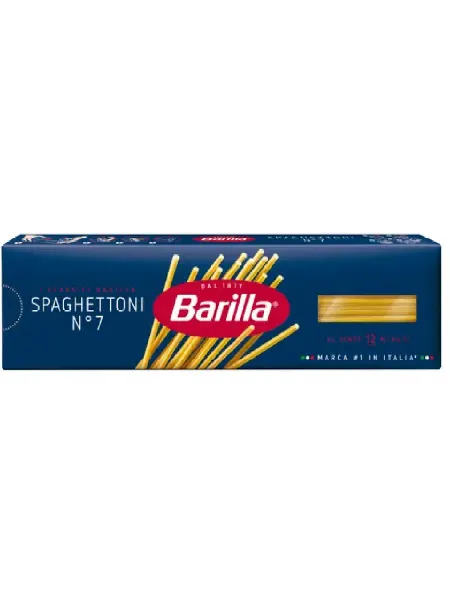 Barilla Макароны Spaghettoni №7 из твердых сортов пшеницы, 450 грамм