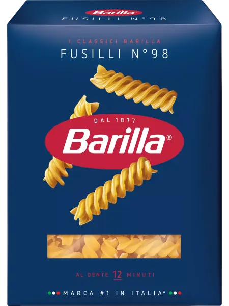 Barilla Макароны Fusilli n.98 группа А высший сорт, 450г