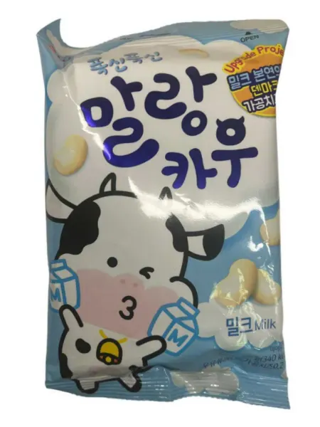 Lotte Жевательная конфета Malang Cow Milk 79 г
