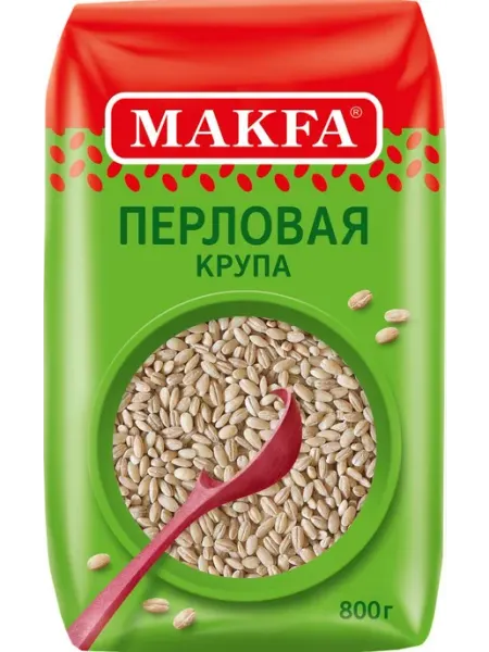 Крупа Перловая(Ячменная) MАКFА, 800г