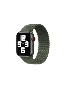 Ремешок для Apple Watch 38/41 тканевый зеленый